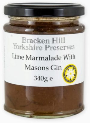 Lime Marmalade with Masons Gin