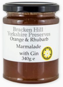 Orange and Rhubarb Marmalade with Gin