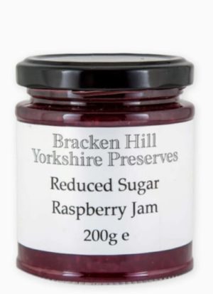 Reduced Sugar Raspberry Jam