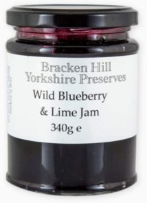 Wild Blueberry & lime Jam